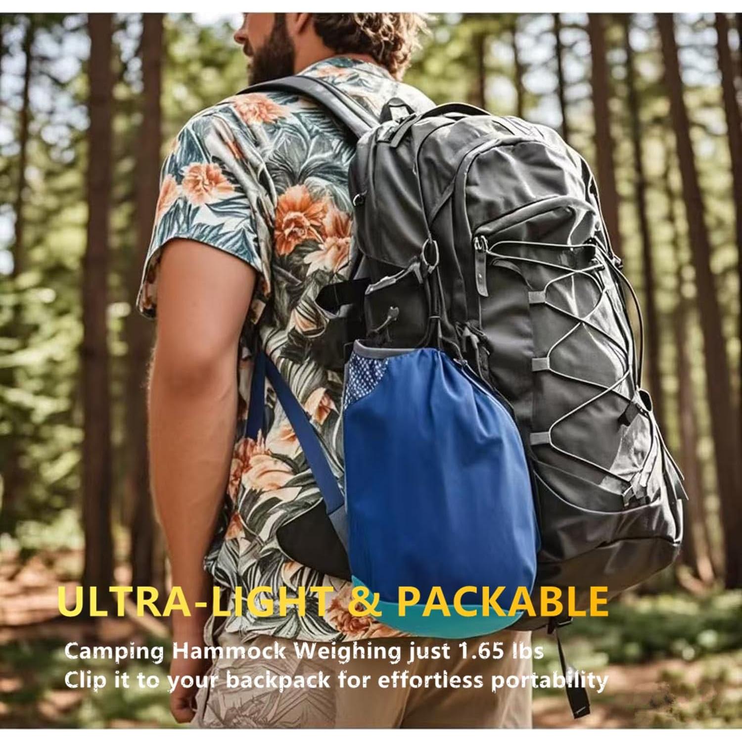 Hamaca de Camping Ovyuzhen Doble/Simple 270.5x140.1cm 181kg