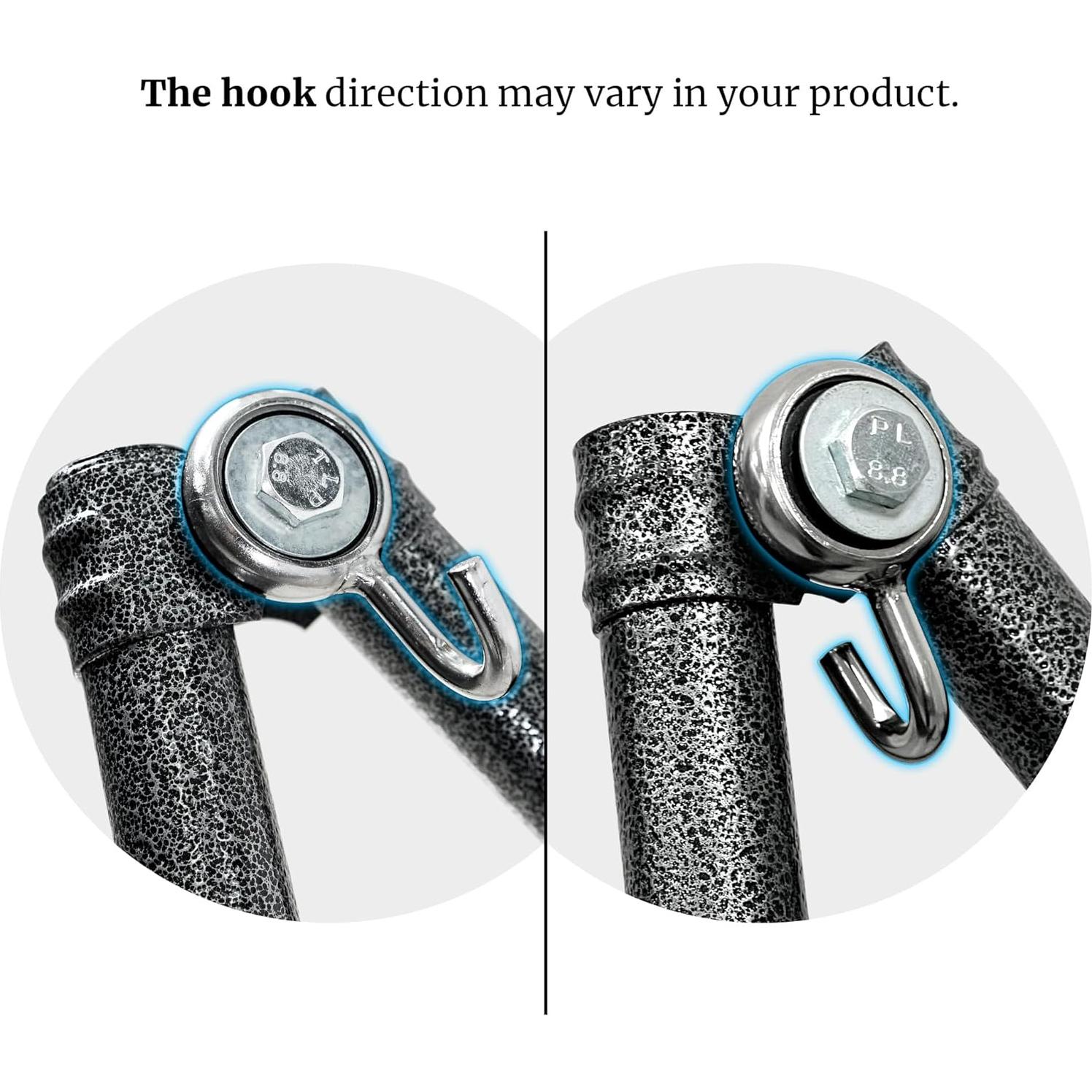 Soporte de Hamaca Tranquillo Plegable 272 kg Negro 2 Personas