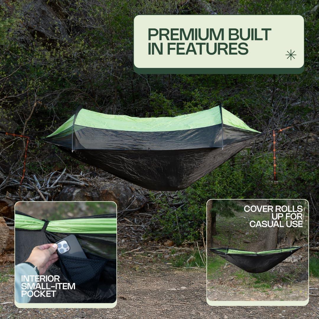 Tienda de Hamaca para Camping ANGORA 2.69m x 1.37m Impermeable