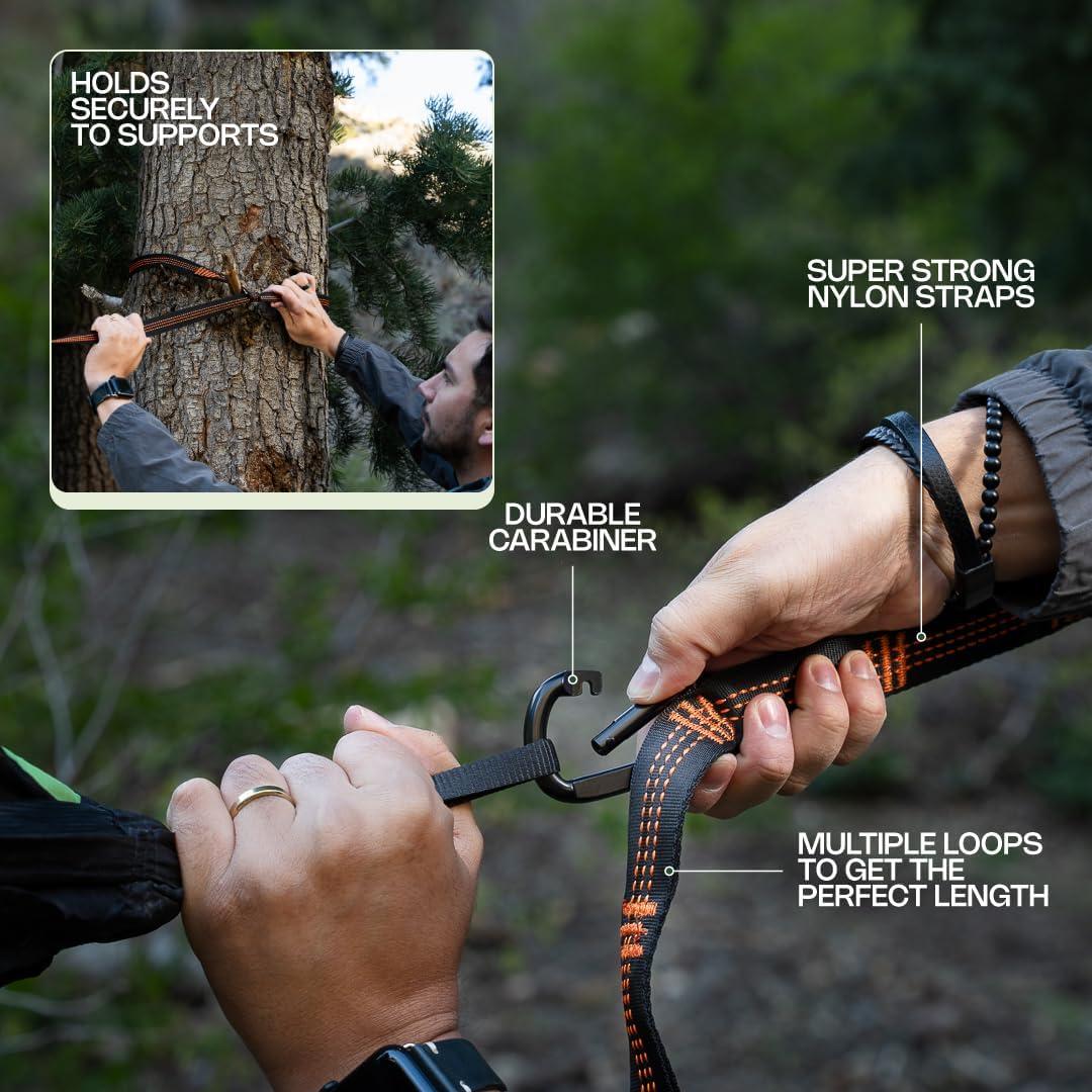 Tienda de Hamaca para Camping ANGORA 2.69m x 1.37m Impermeable