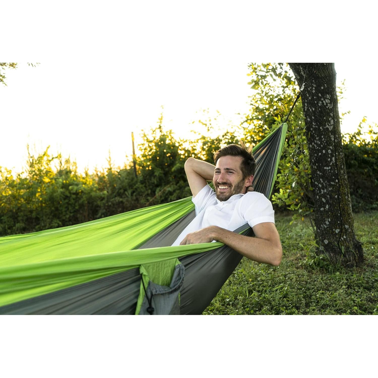 Hamaca de Camping Nurture Individual 140x280 cm Nylon