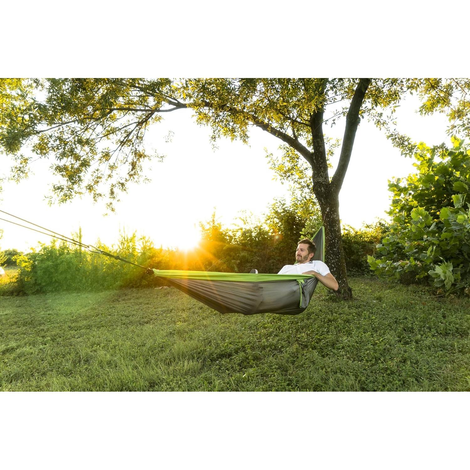 Hamaca de Camping Nurture Individual 140x280 cm Nylon