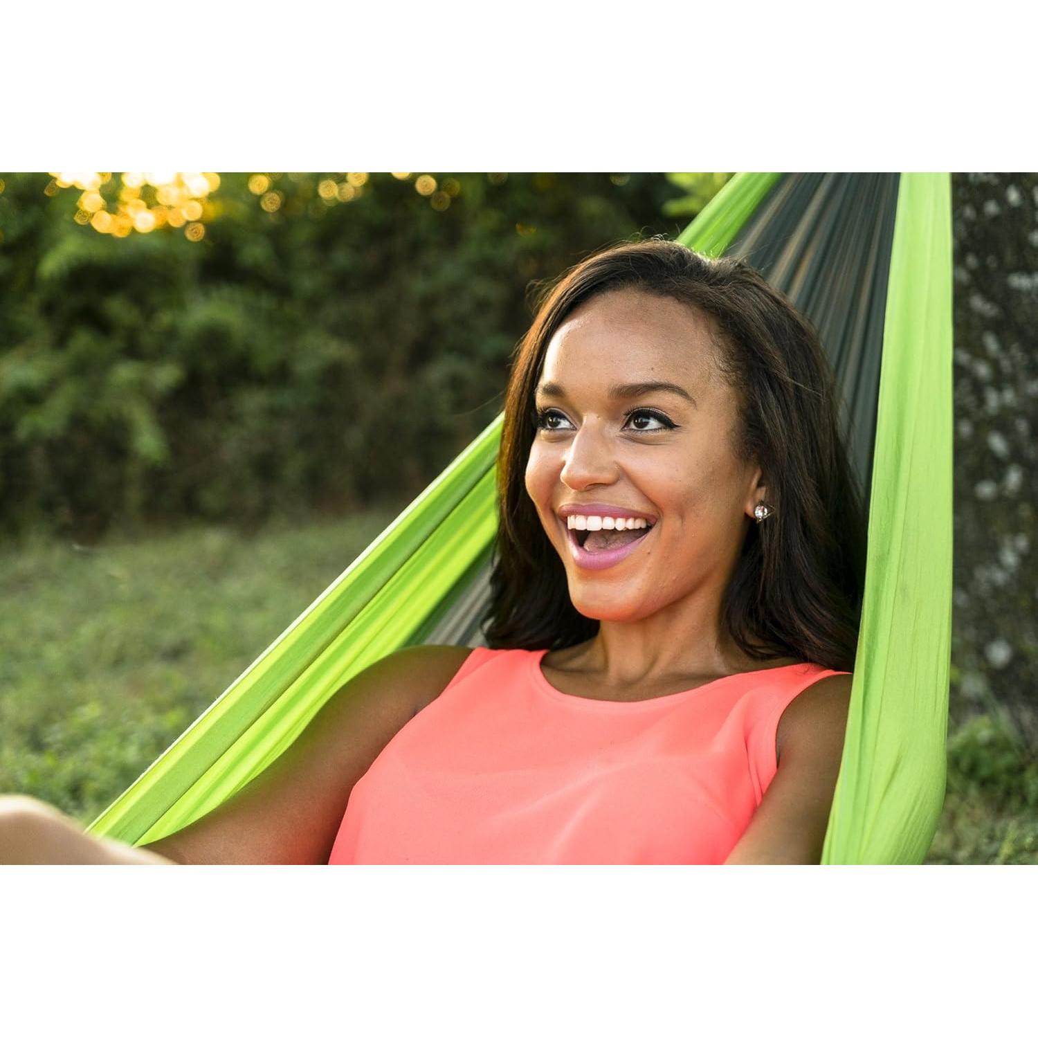 Hamaca de Camping Nurture Individual 140x280 cm Nylon