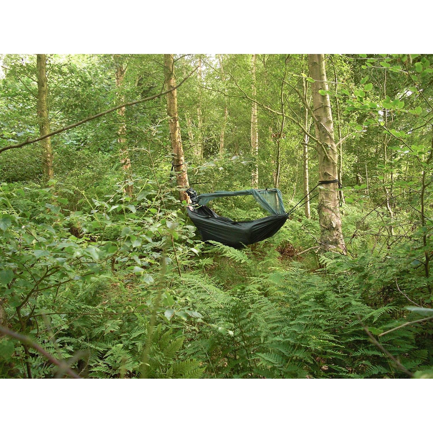 Hamaca DD Frontline Verde Oliva con Red Antimosquitos 2.68m