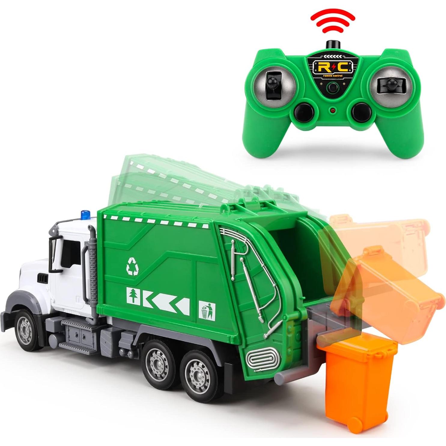 Camión de Basura RC WEMOKA 1:24 6 Canales Reciclaje