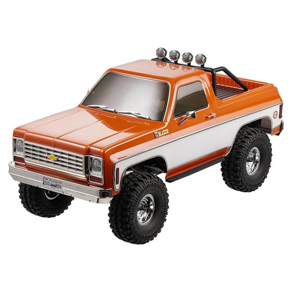 Coche RC FMS FCX10 Chevy K5 Blazer 1/10 Naranja Offroad