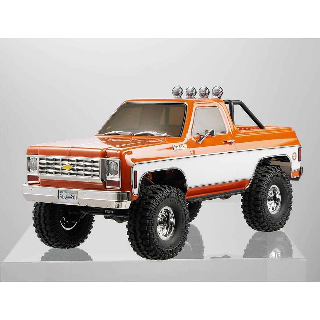 Coche RC FMS FCX10 Chevy K5 Blazer 1/10 Naranja Offroad