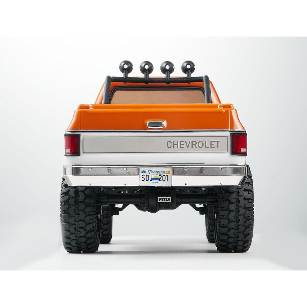 Coche RC FMS FCX10 Chevy K5 Blazer 1/10 Naranja Offroad