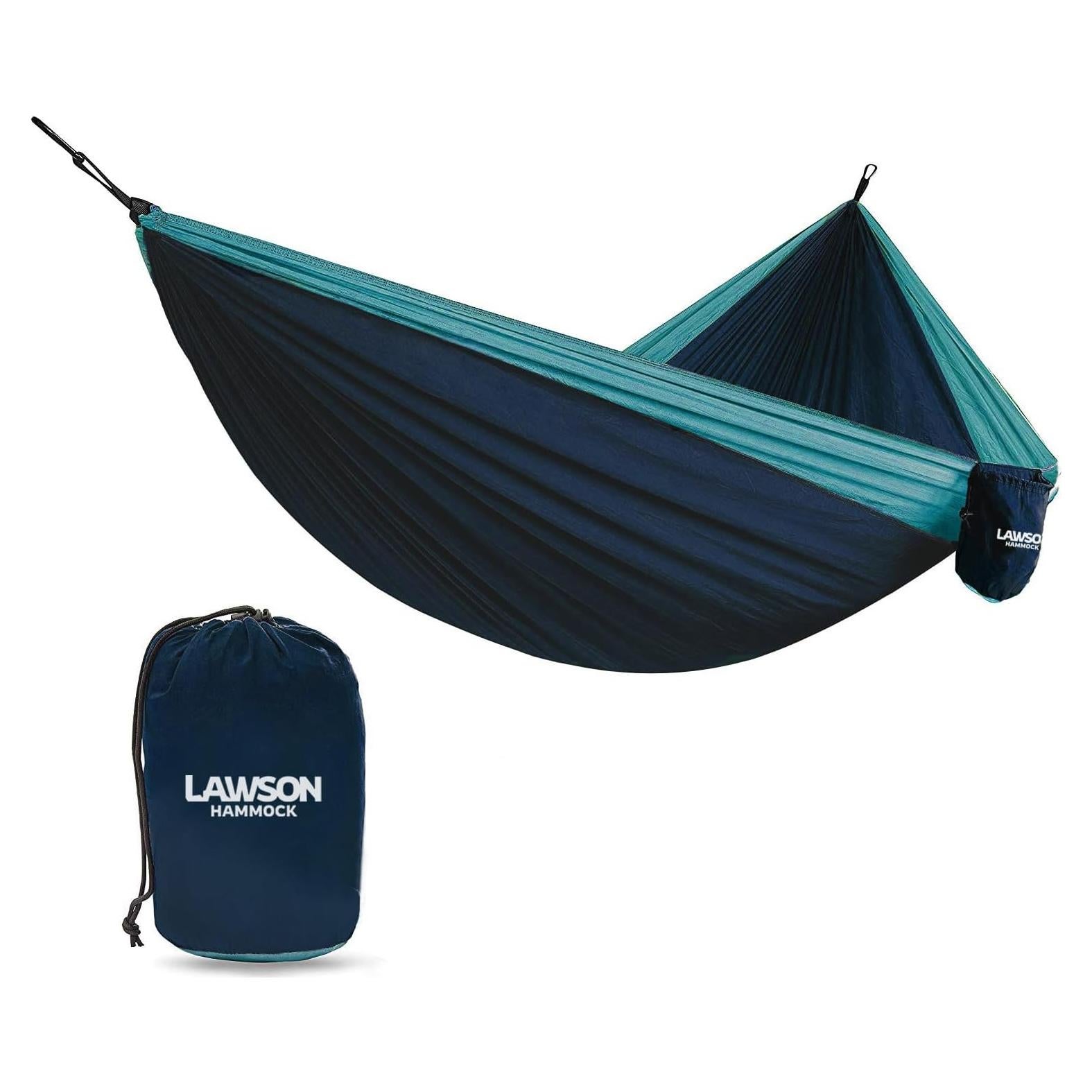 Hamaca Doble Lawson de Nylon Impermeable para Camping 192.77 kg