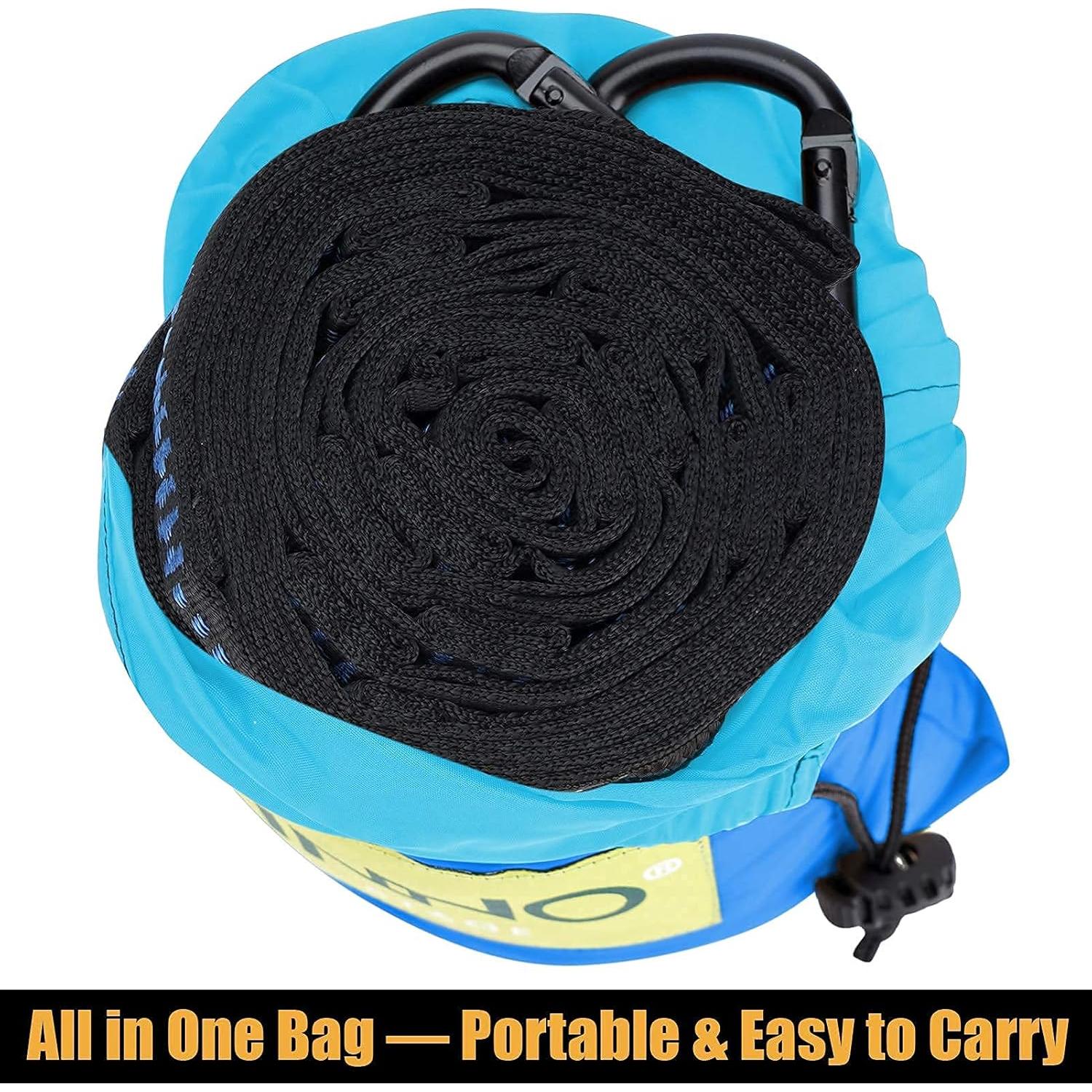 Hamaca de Camping Doble Inno Stage - Nylon 210T Azul