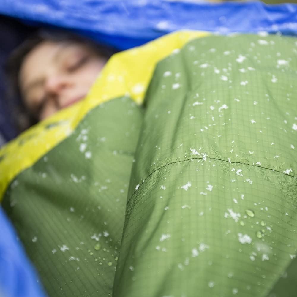 Manta de Camping ENO Spark Quilt 2 en 1 Verde 182.88x182.88 cm