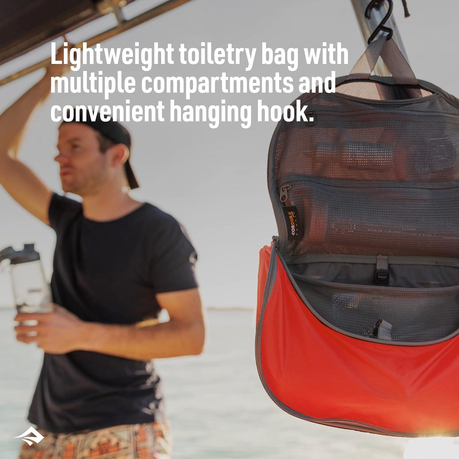 Sea to Summit Large Hanging Toiletry Bag, Travel Organizer for Men and Women