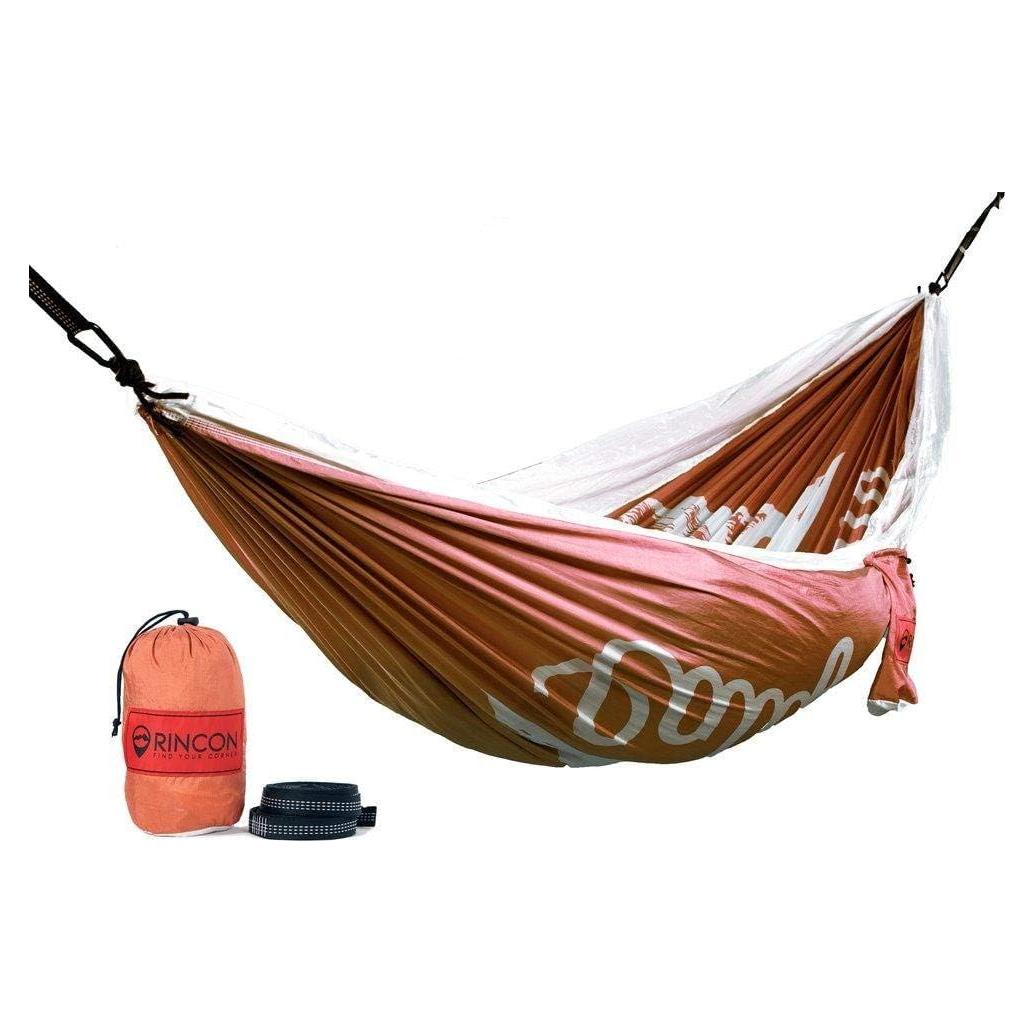Hamaca Doble Rincon Outdoor 284x188cm Naranja Durazno