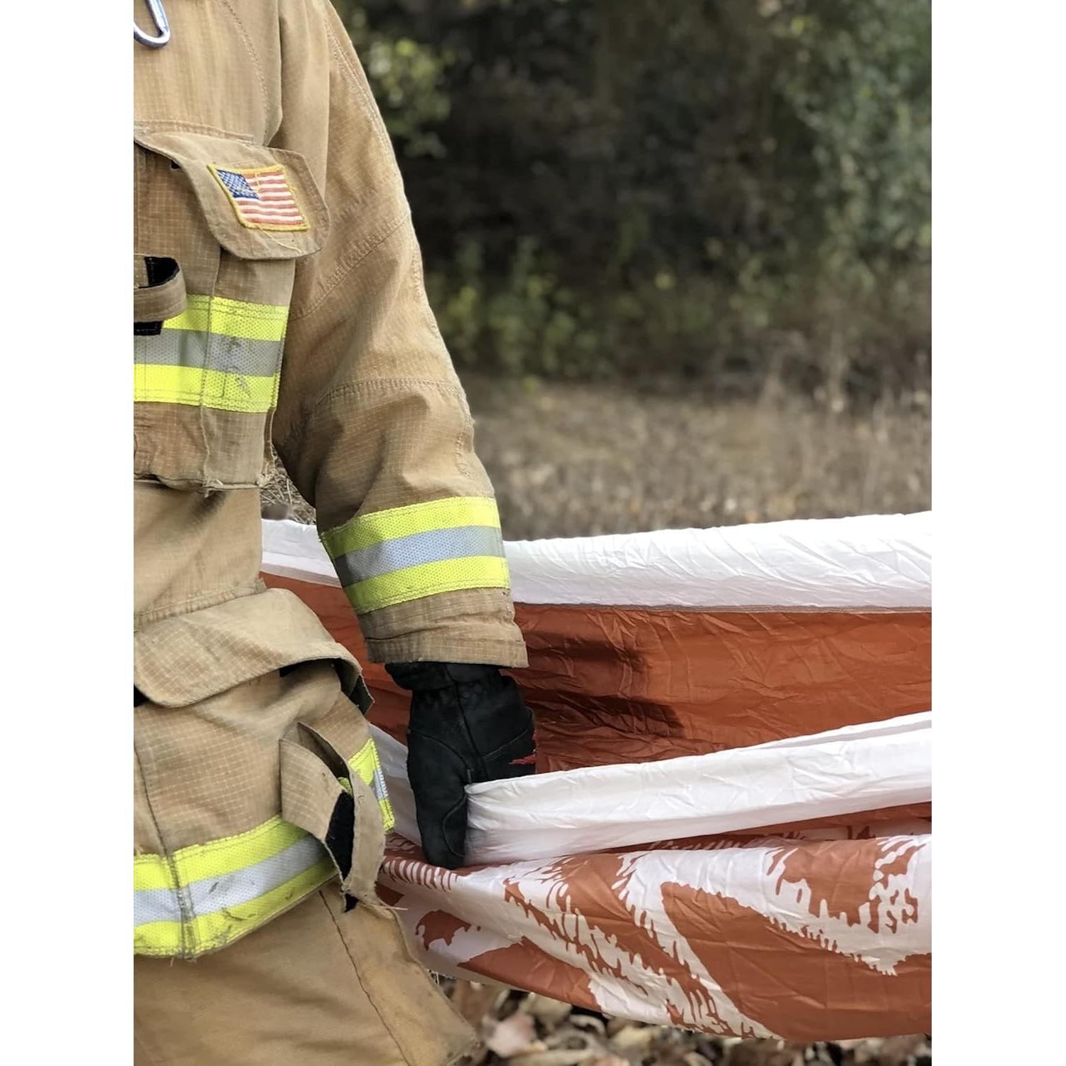 Hamaca Doble Rincon Outdoor 284x188cm Naranja Durazno