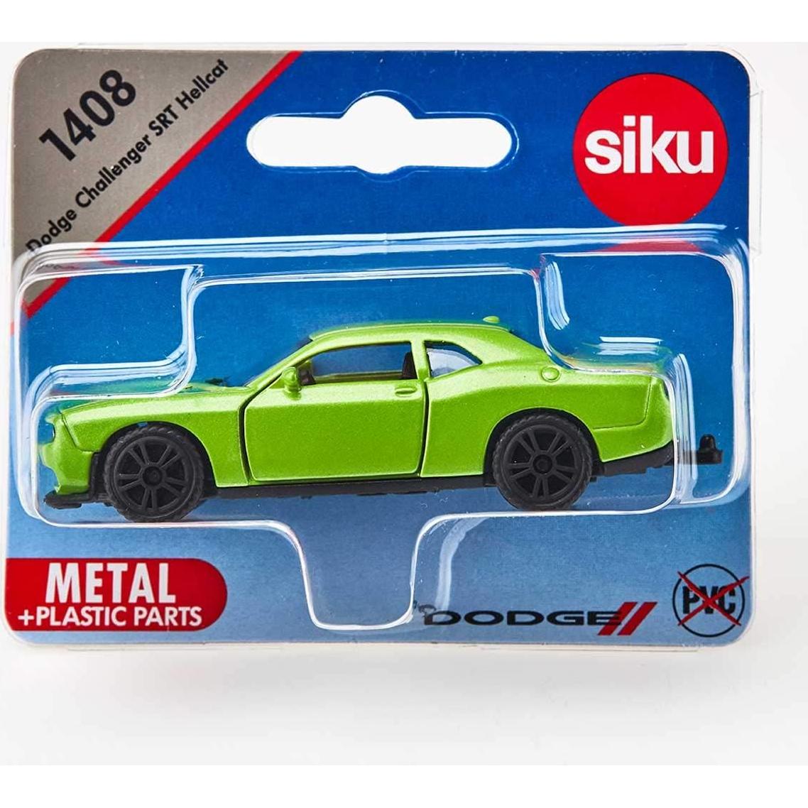 Siku Dodge Challenger SRT Hellcat Verde Metal 8.5cm