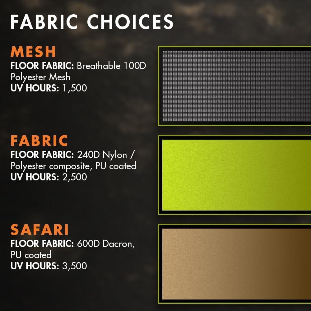 Hamaca Gigante Tentsile Trillium XL para 6 Personas, Malla Negra