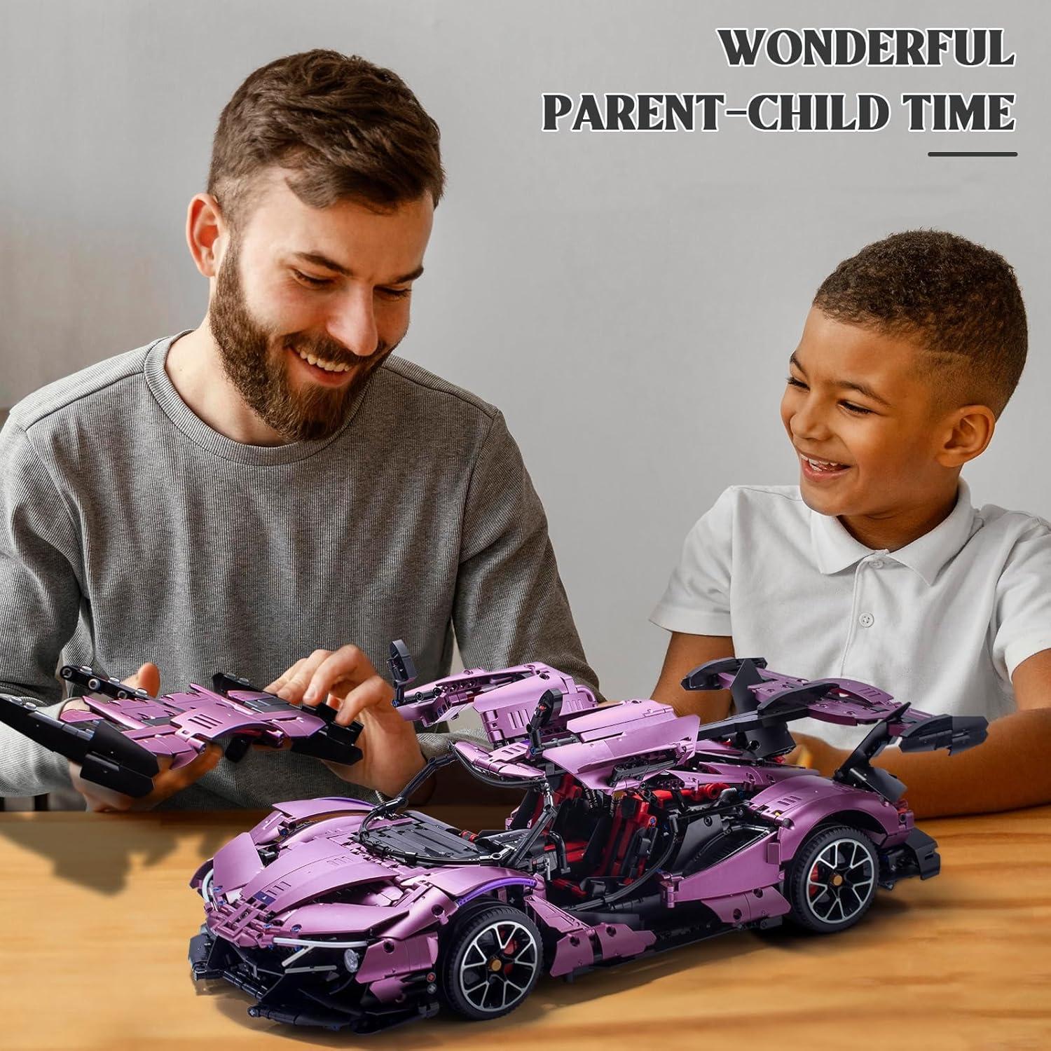 Set de Construcción de Coche Deportivo DOSCOR Apello IE 3668 Piezas