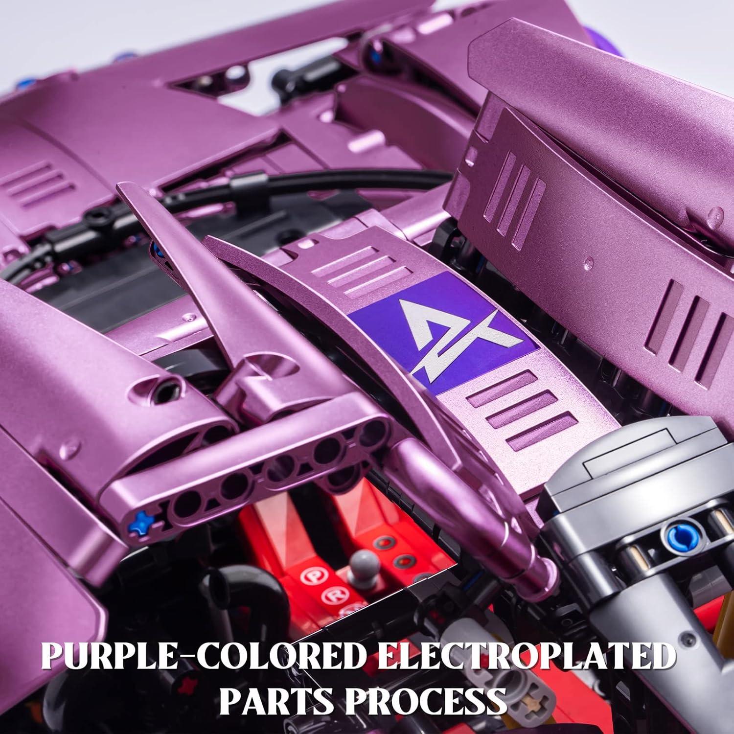 Set de Construcción de Coche Deportivo DOSCOR Apello IE 3668 Piezas