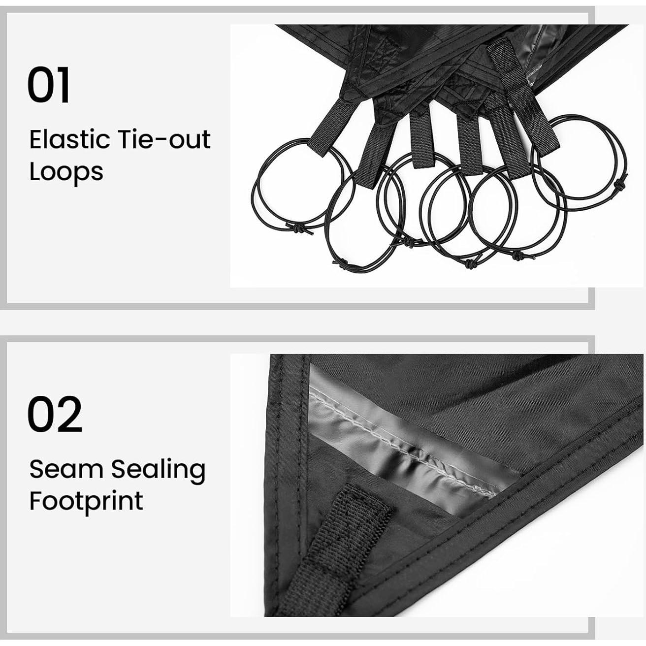 Huella de Tienda OneTigris Stella para 2 Personas Impermeable