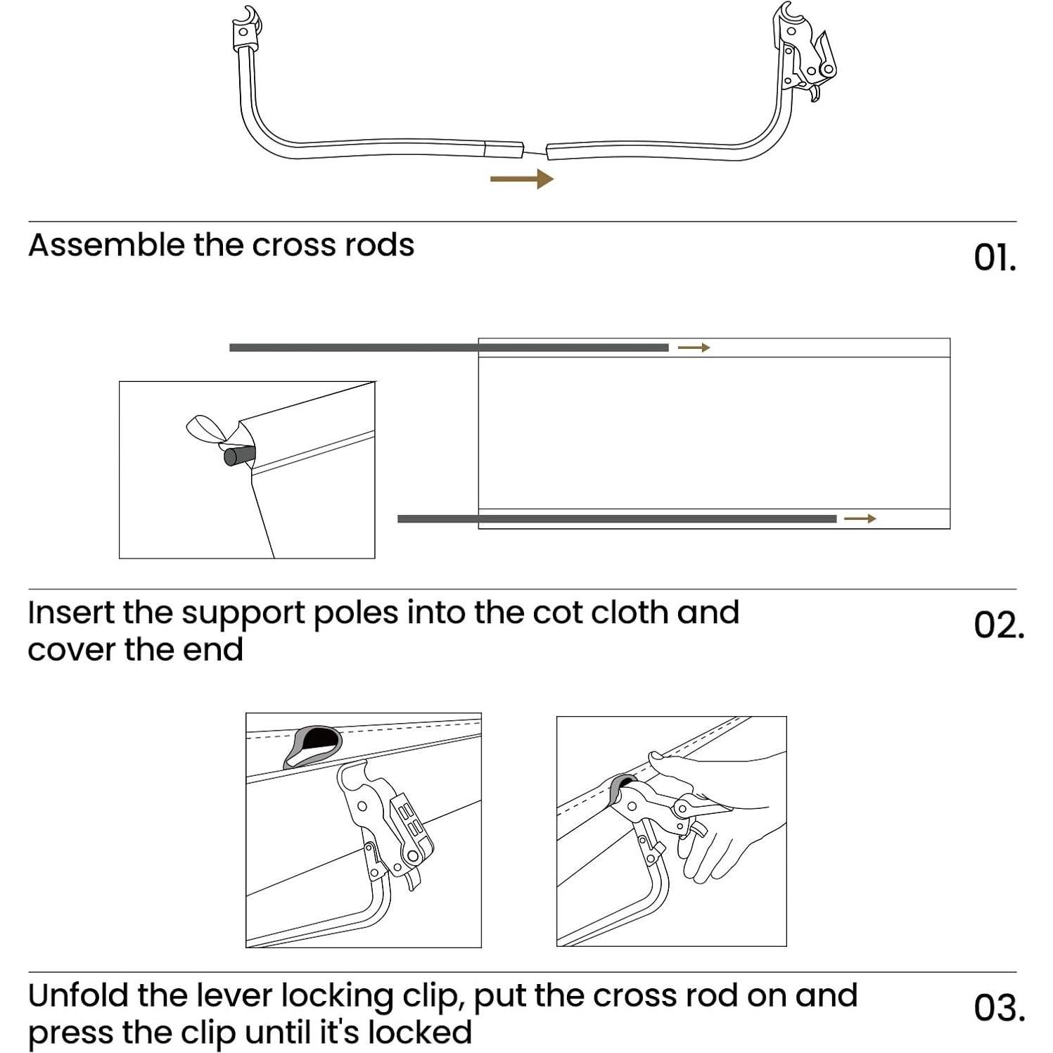 Cama de Camping OneTigris SUPRAGRIS Plegable 400lbs Marrón