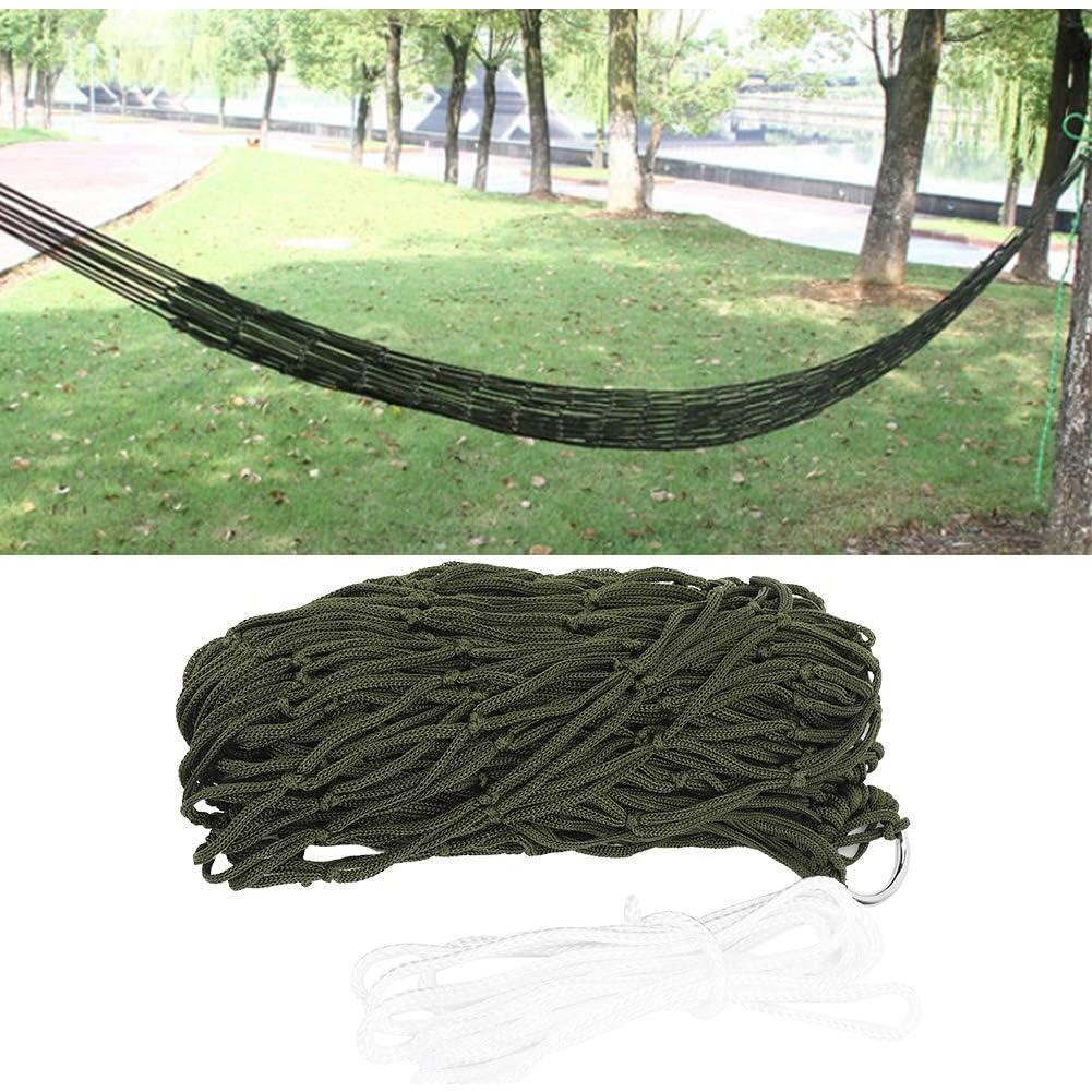 Hamaca de Malla Exterior Tujuezity 200x80cm Nylon Transpirable