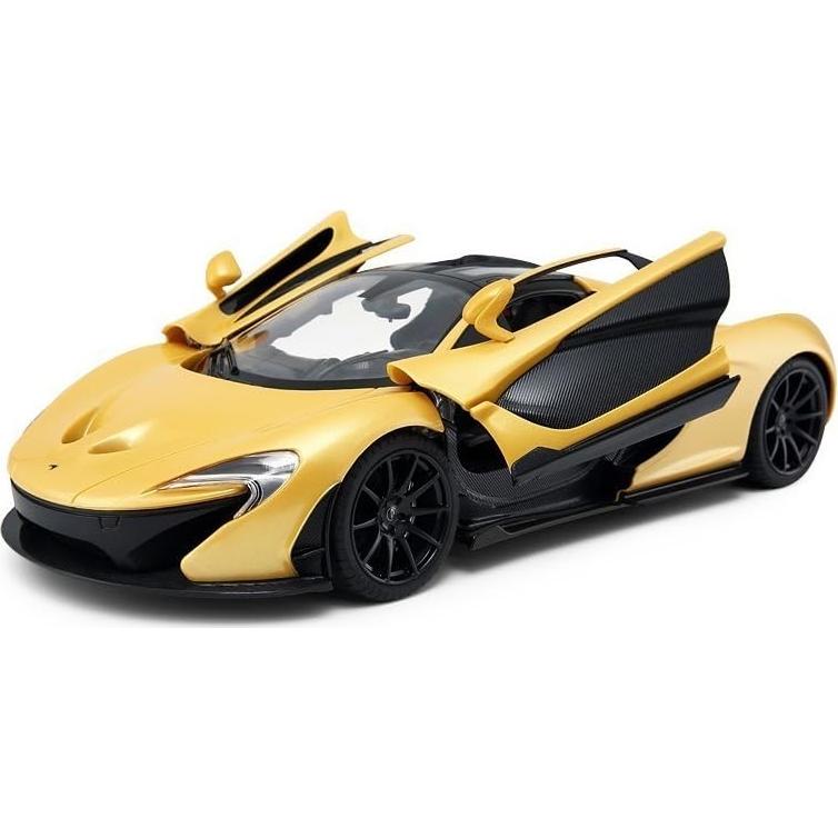 Coche a escala McLaren P1 1:14 Amarillo con luces y puertas