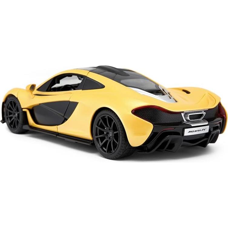 Coche a escala McLaren P1 1:14 Amarillo con luces y puertas