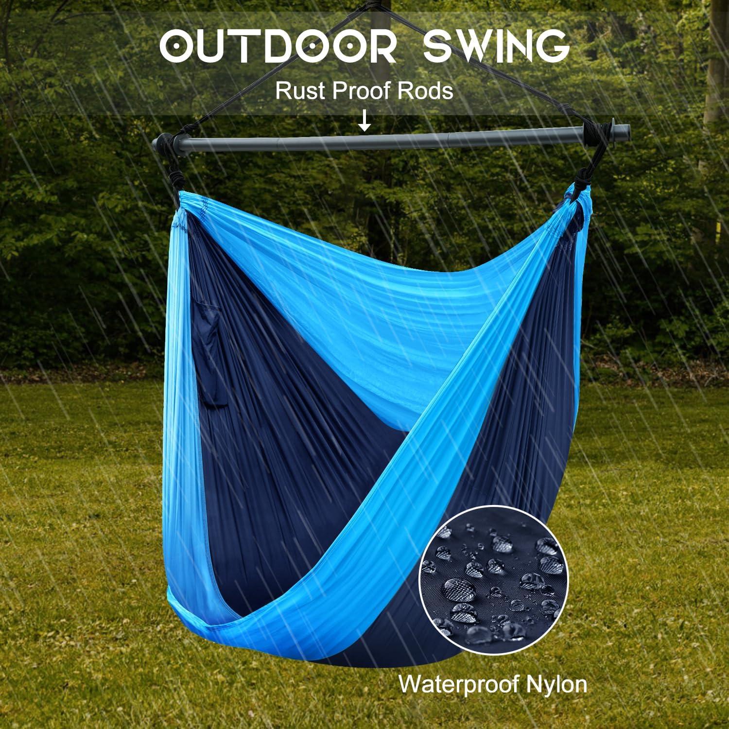 Silla Hamaca Colgante Konosnd Marino 500 Lbs Plegable 1.59 kg