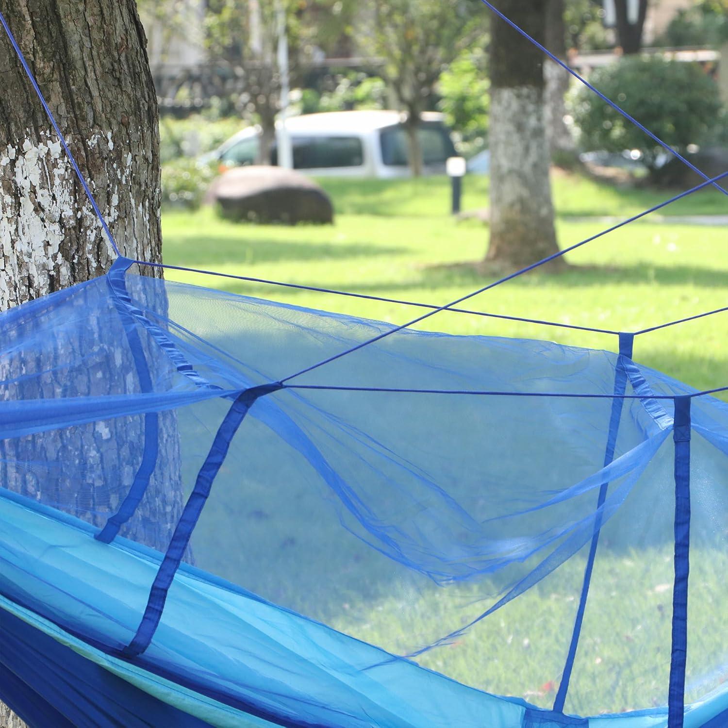 Hamaca de Camping Happy Camper Individual con Cubierta de Lluvia