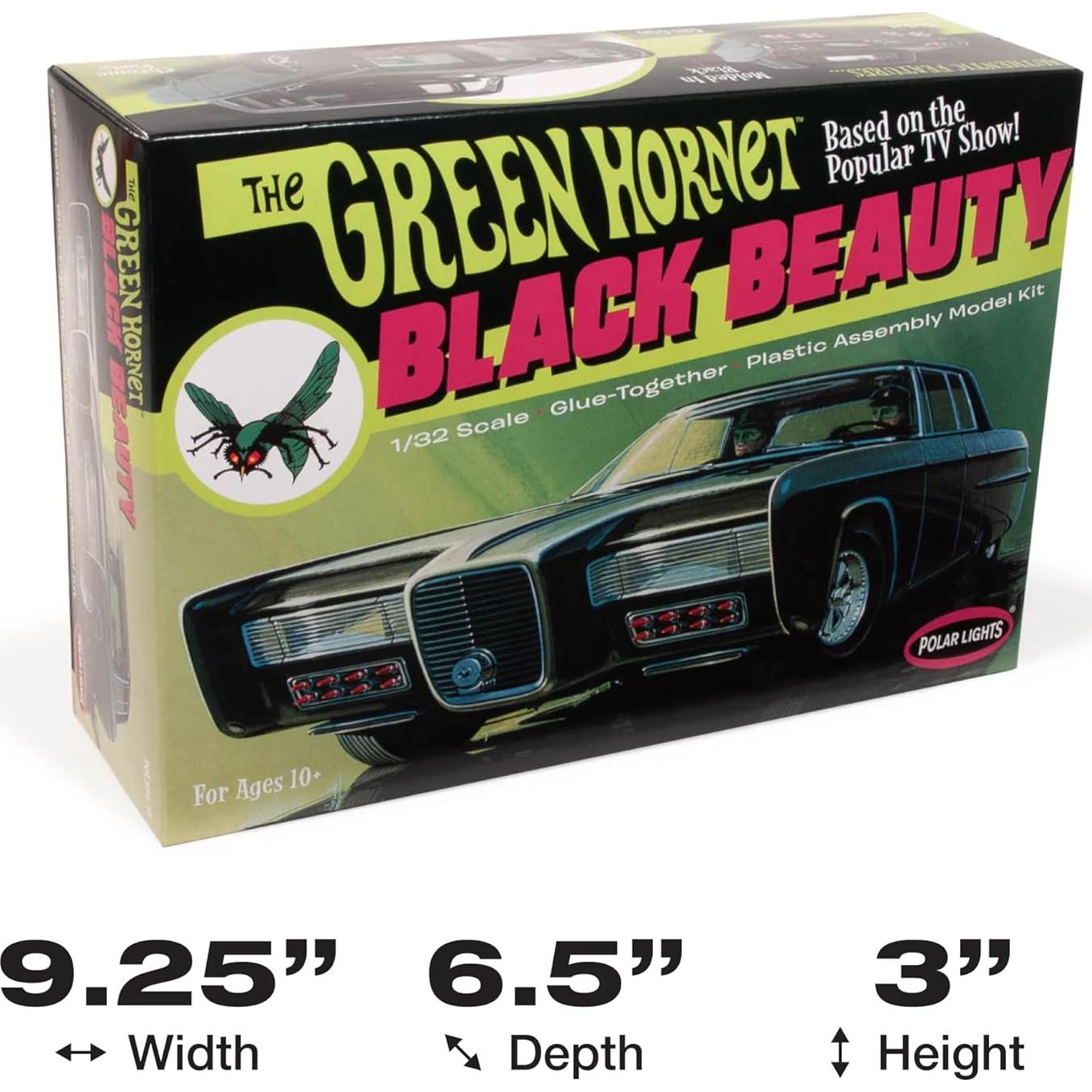Modelo a Escala 1:32 Black Beauty Green Hornet Polar Lights