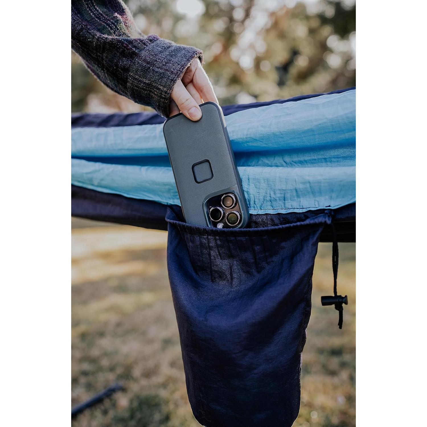 Hamaca Doble de Nylon Stansport 30630-50 Azul Marino Claro