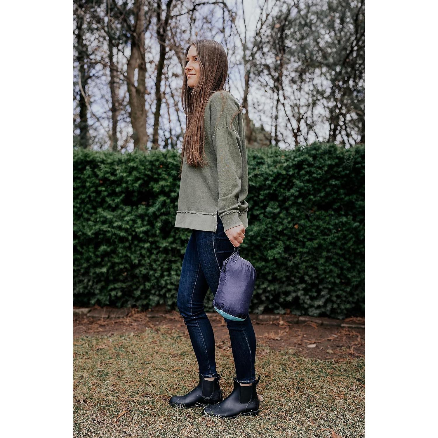 Hamaca Doble de Nylon Stansport 30630-50 Azul Marino Claro