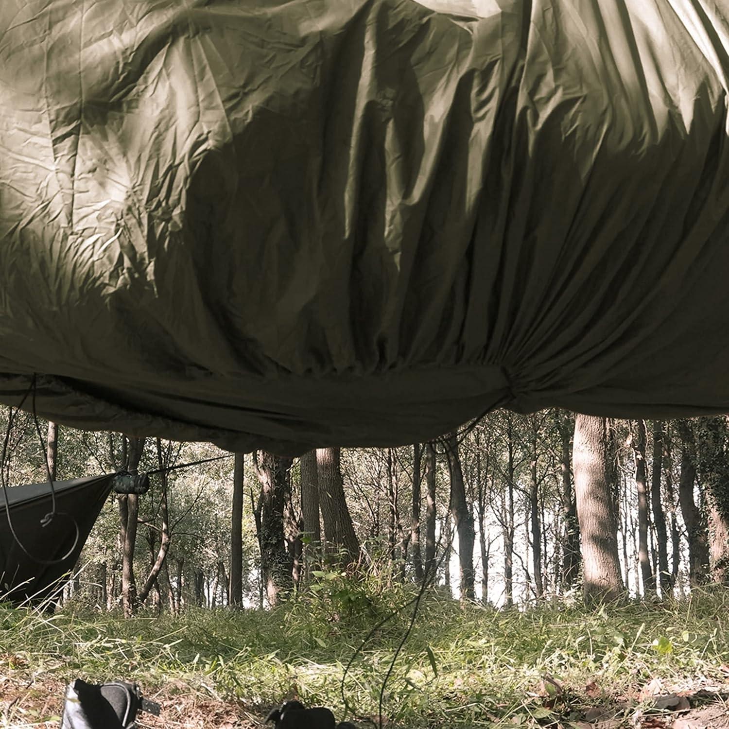 Saco de Viento Onewind Verde OD 320x127 cm para Hamaca