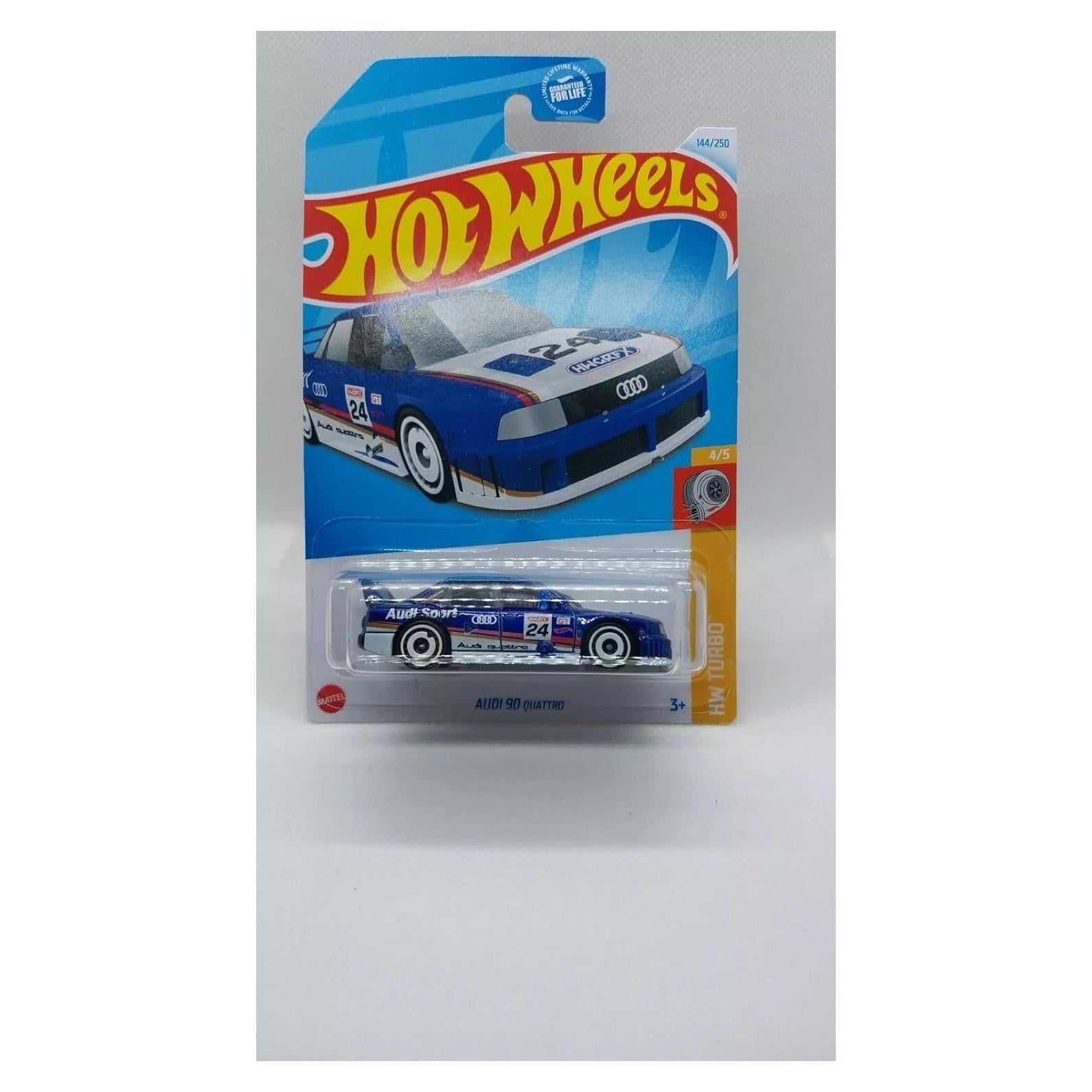 Hot Wheels Audi 90 Quattro 2024 Juguete Escala 1:64 Azul