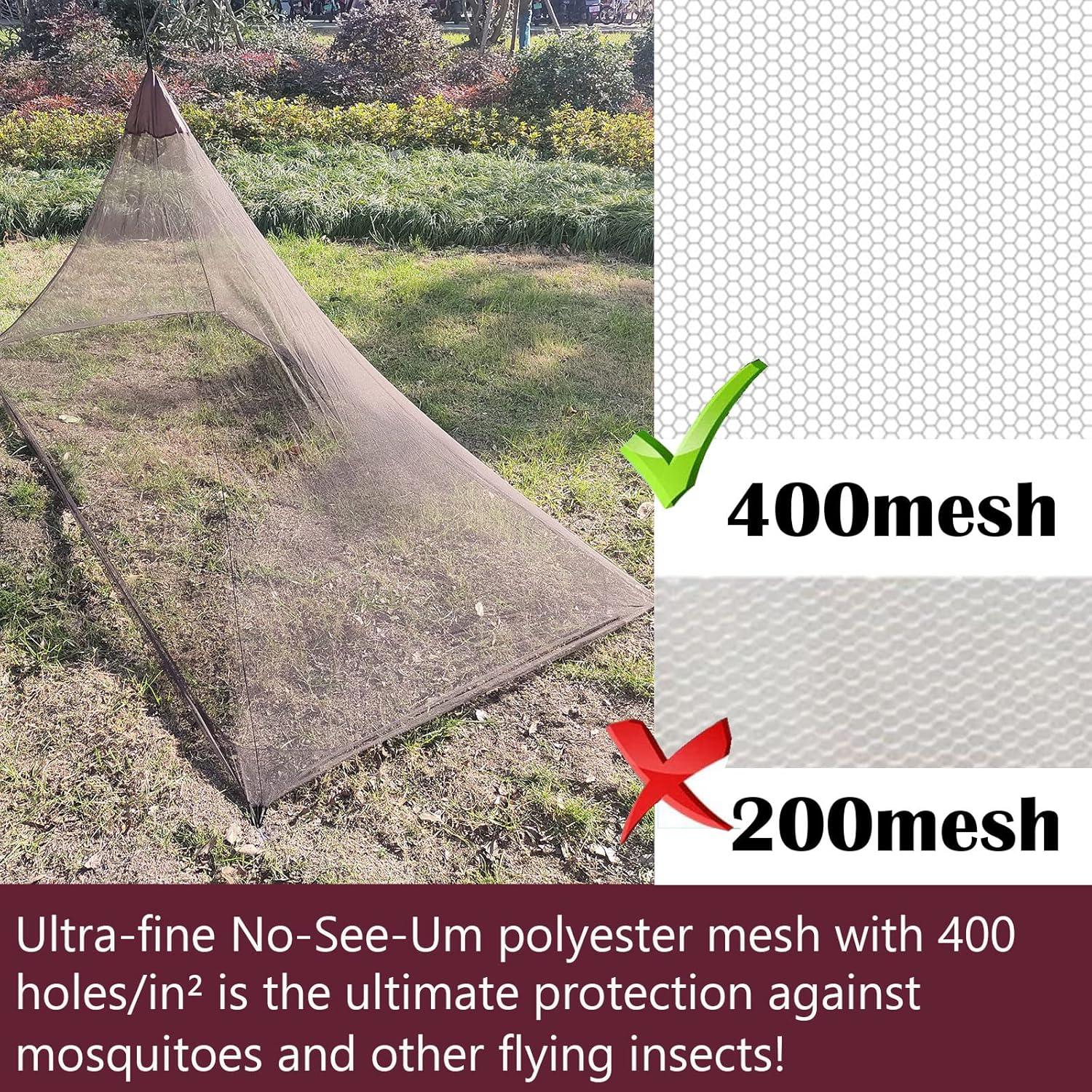 Red Antimosquitos Triangular Aventik EDSRDLUZ 220x120cm