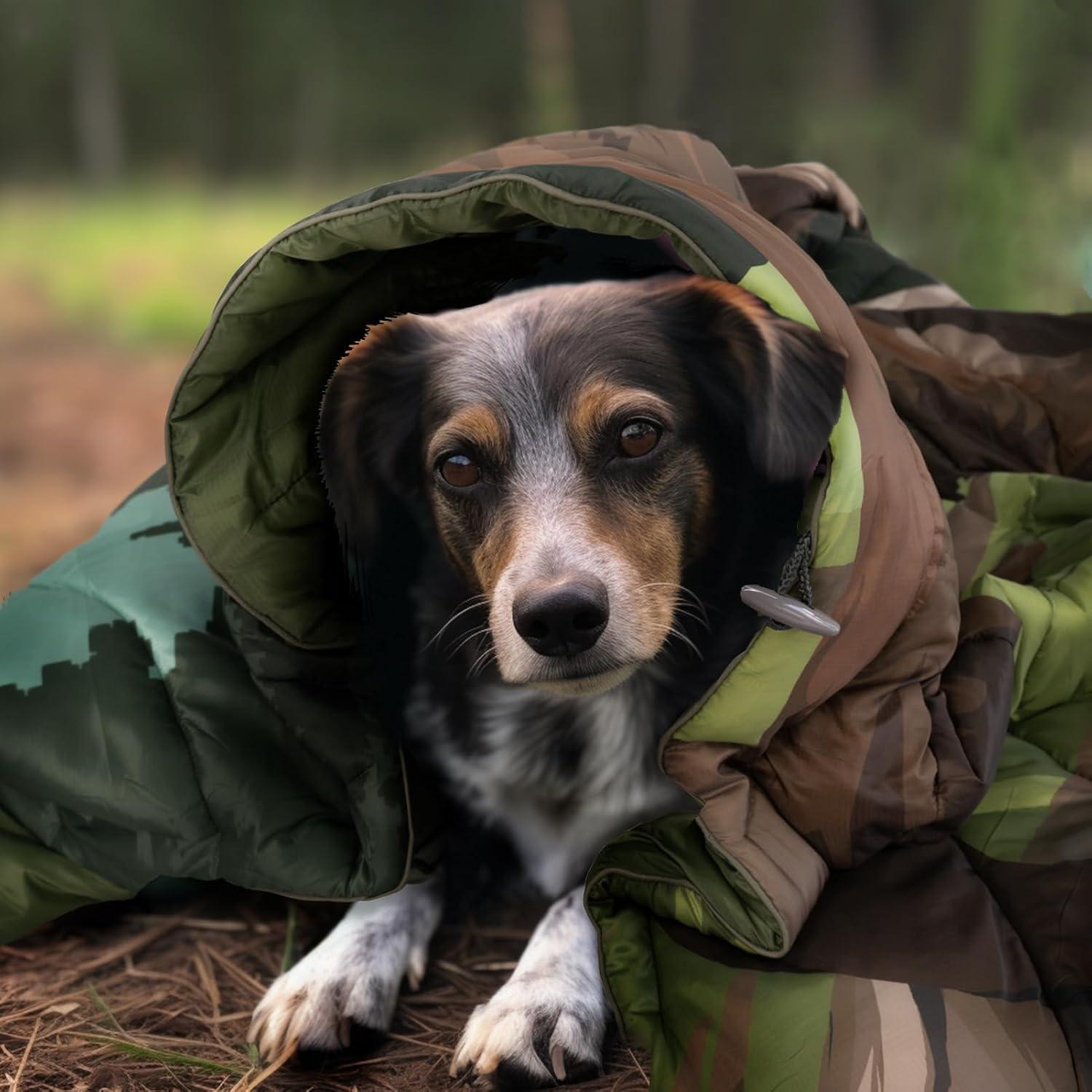 Manta de Camping KawaGebo Kamp Puffy 198x142cm Verde