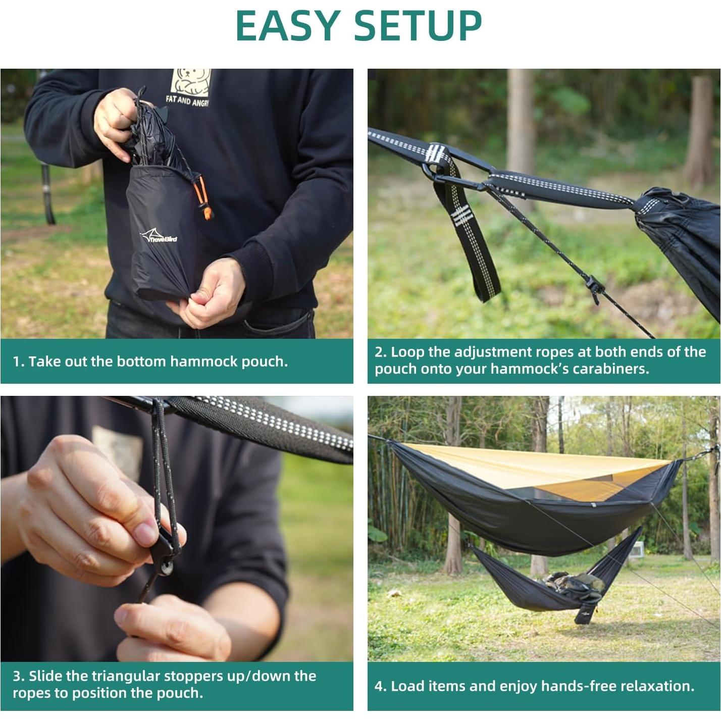 Organizador de Almacenamiento Impermeable Travel Bird 185x88cm