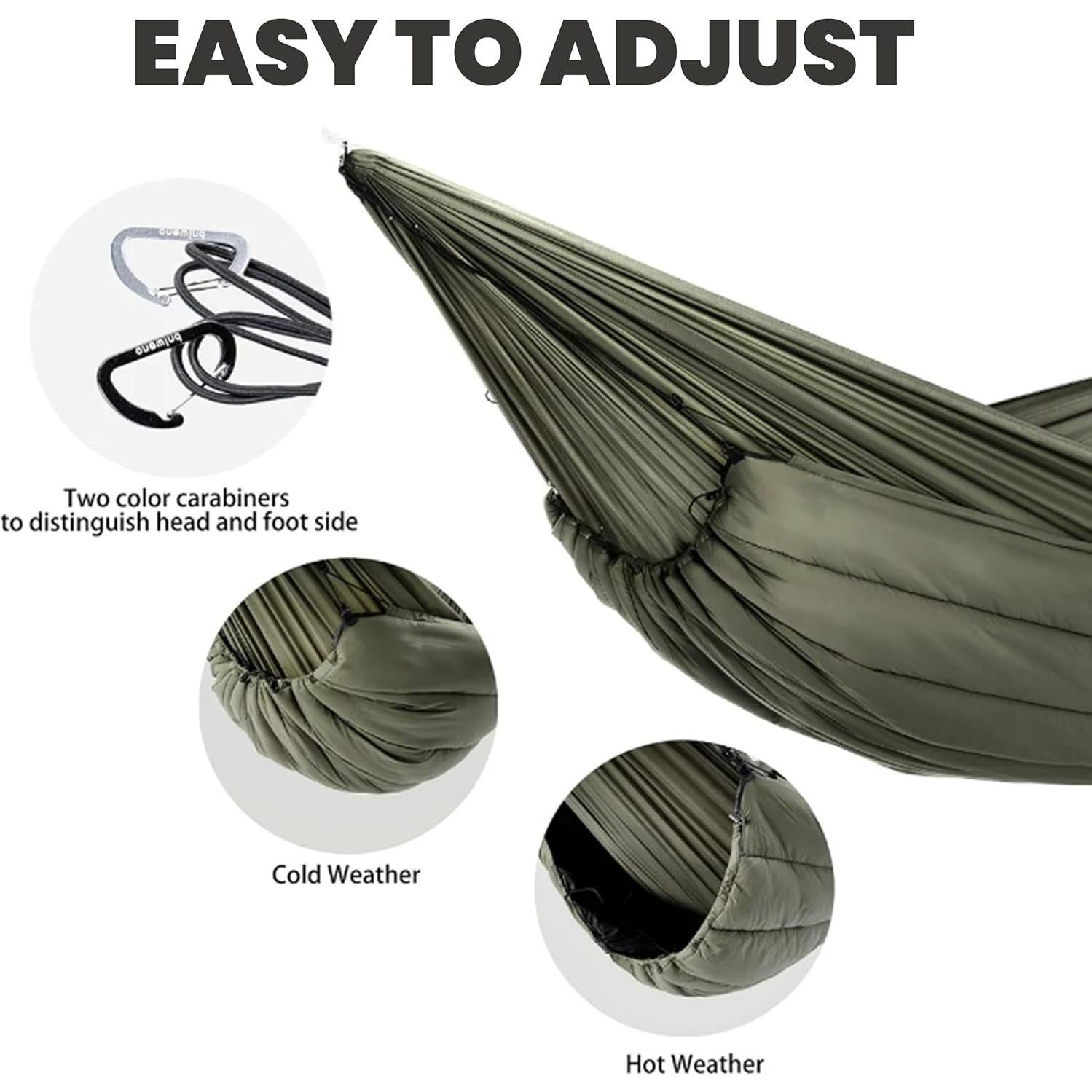 Saco de Dormir para Hamaca Onewind 210x130 cm Ultraligero