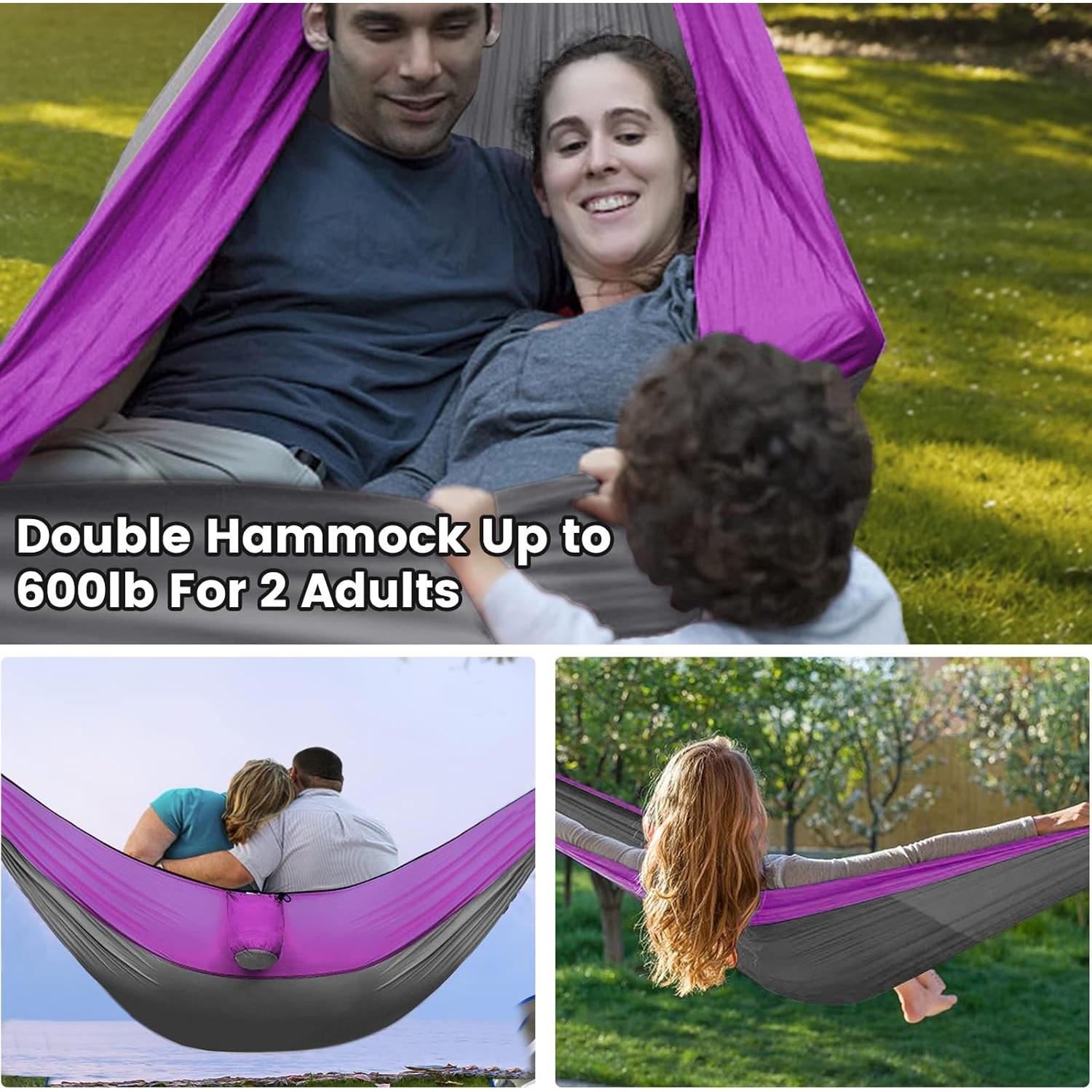 Hamaca de Camping MIFXIN con Red Mosquitos y Toldo Impermeable