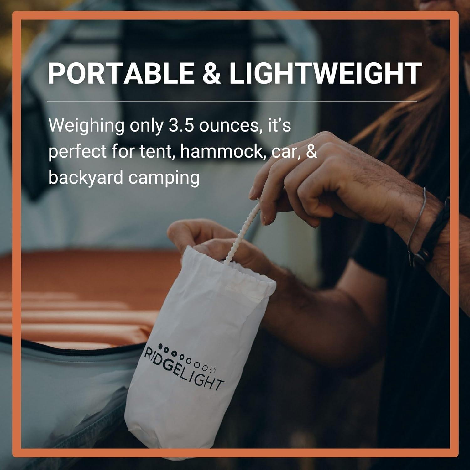 Luces LED Regulables Haven Tents 2m para Camping y Hamaca