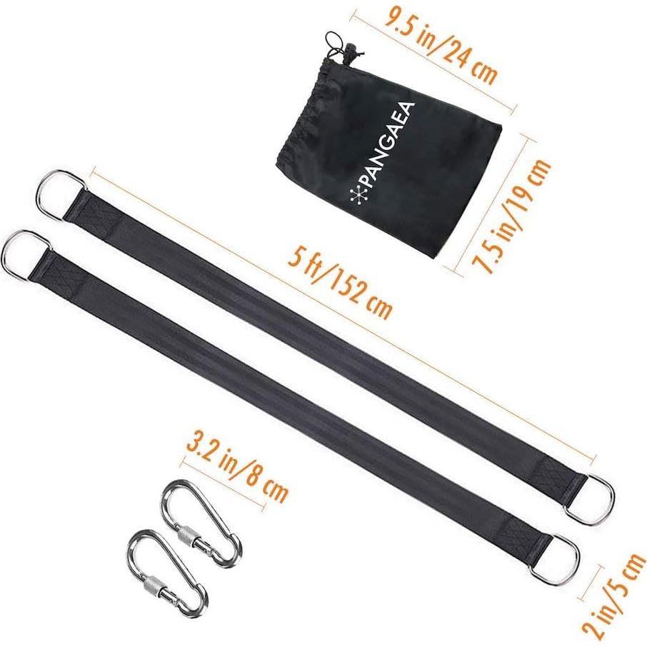 Kit de correas colgantes Pangaea para columpios de árbol 1.52m