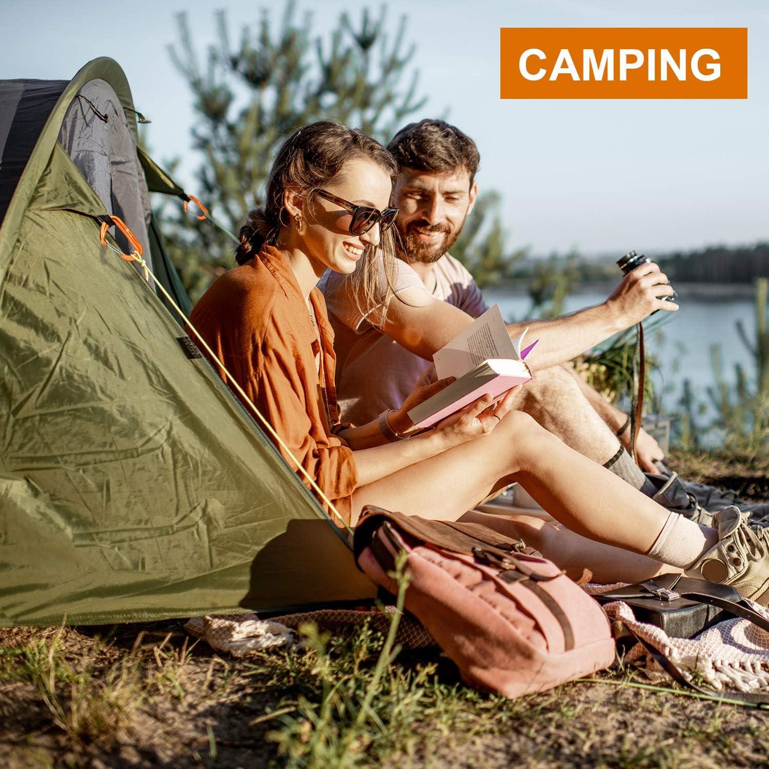 Carabineros de Alta Resistencia Favofit 12KN Naranja - Set de 4