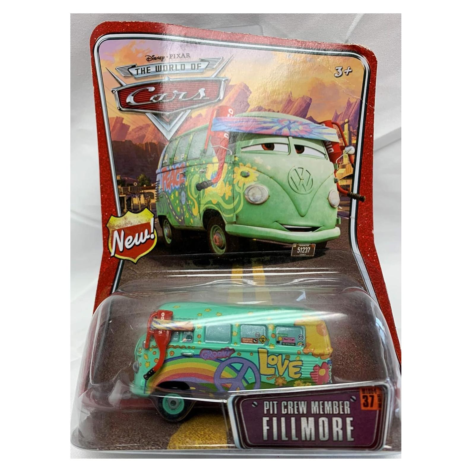Vehículo Die-Cast Disney Pixar Cars Fillmore 1:55