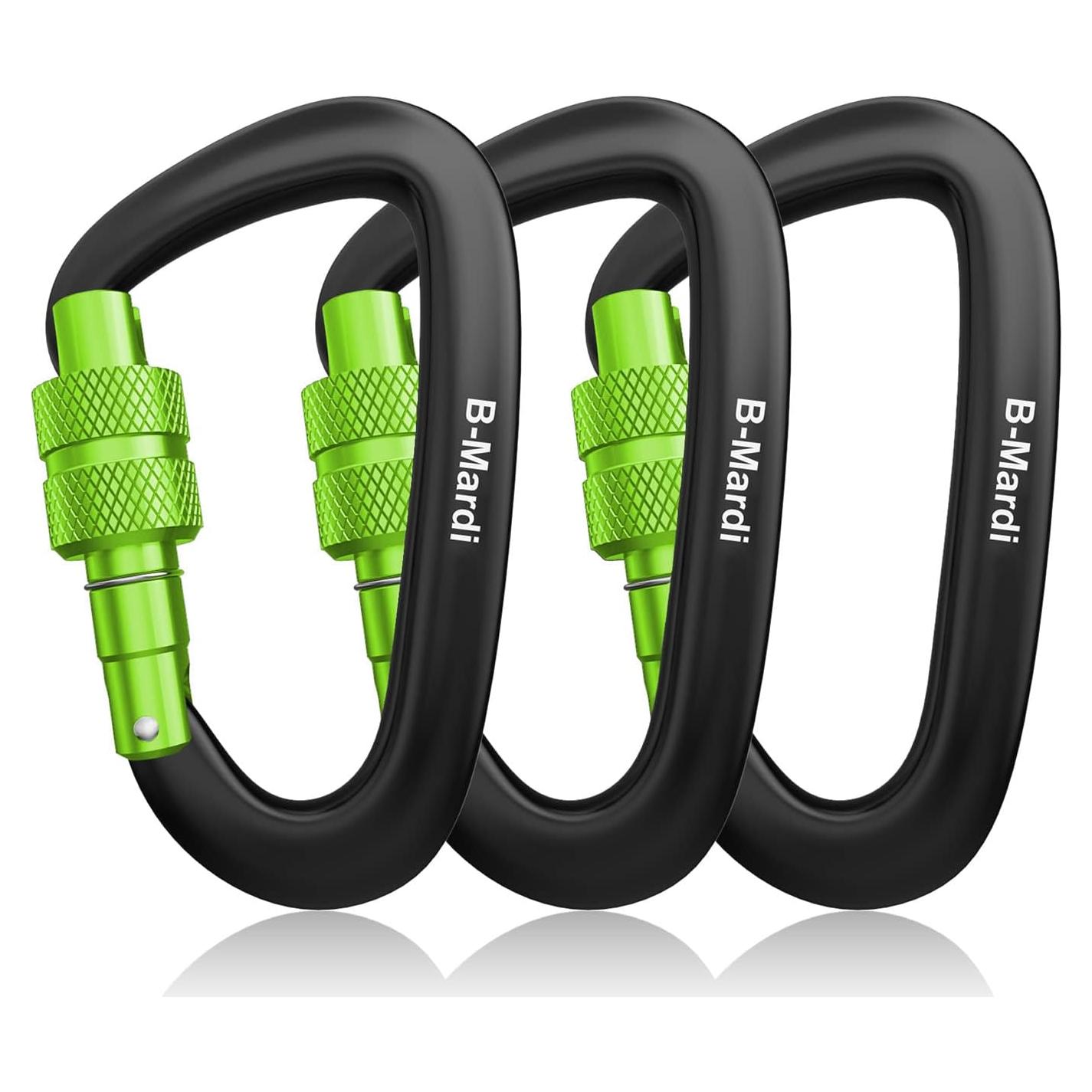 Ganchos de Carabineros B-Mardi 12kN Aluminio Multiusos