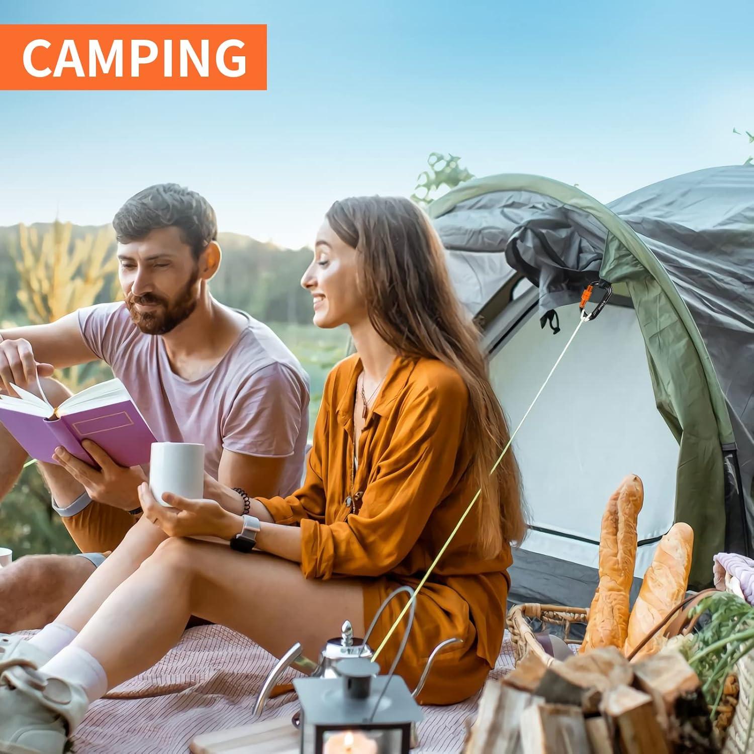 Ganchos de Carabineros B-Mardi 12kN Aluminio Multiusos