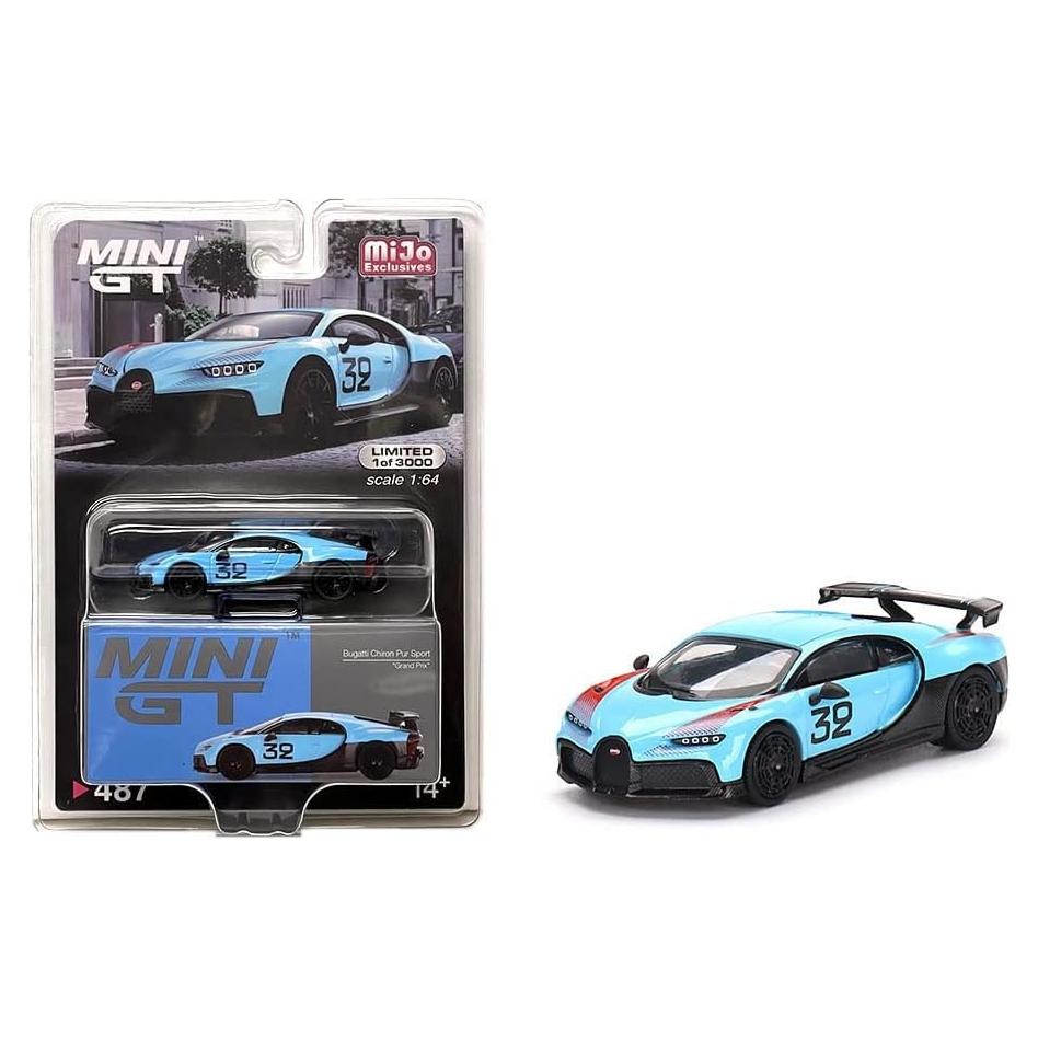 Miniatura Coche Bugatti Chiron Pur Sport 1:64 MGT00487