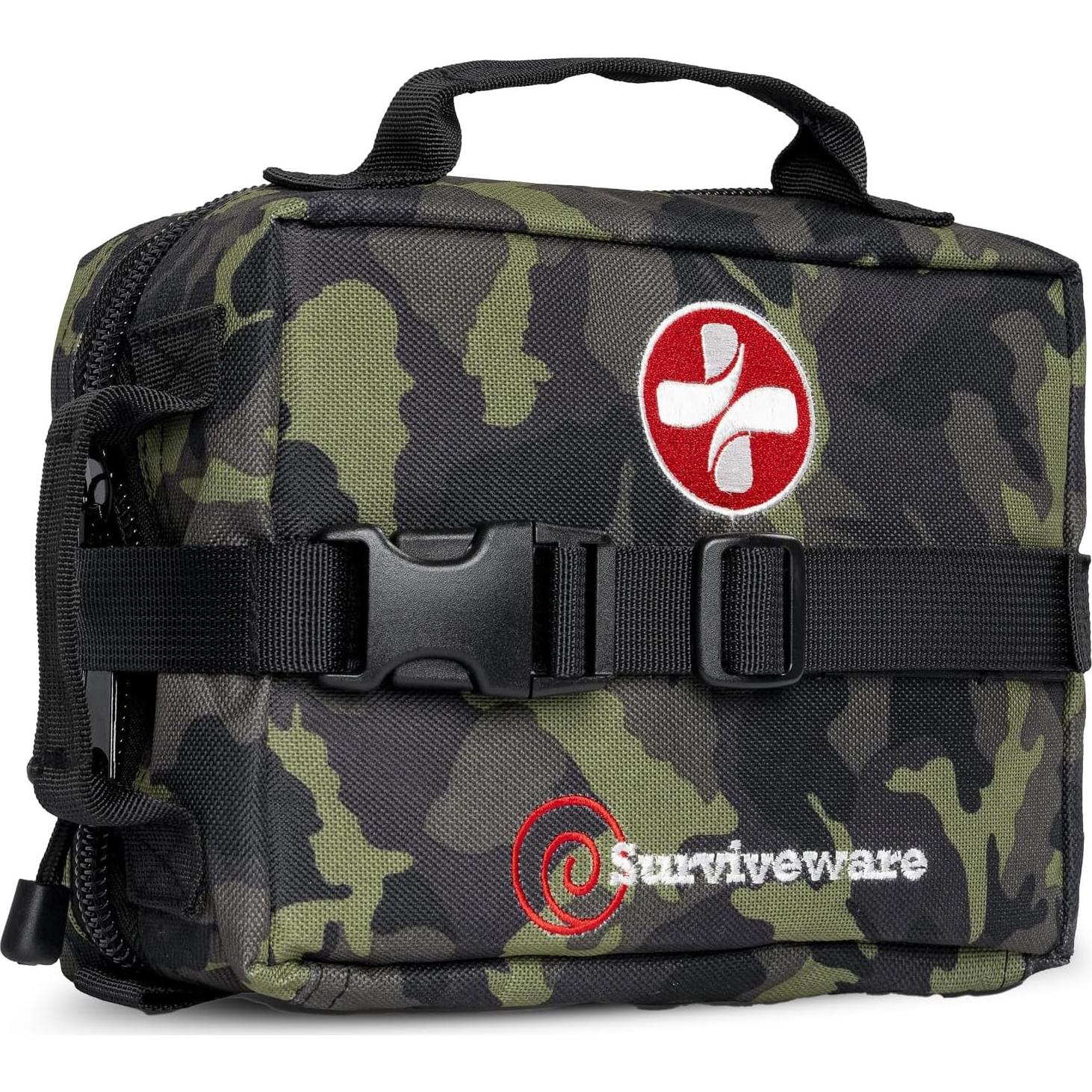 Kit de Primeros Auxilios Surviveware 119 Pcs Camo Resistente