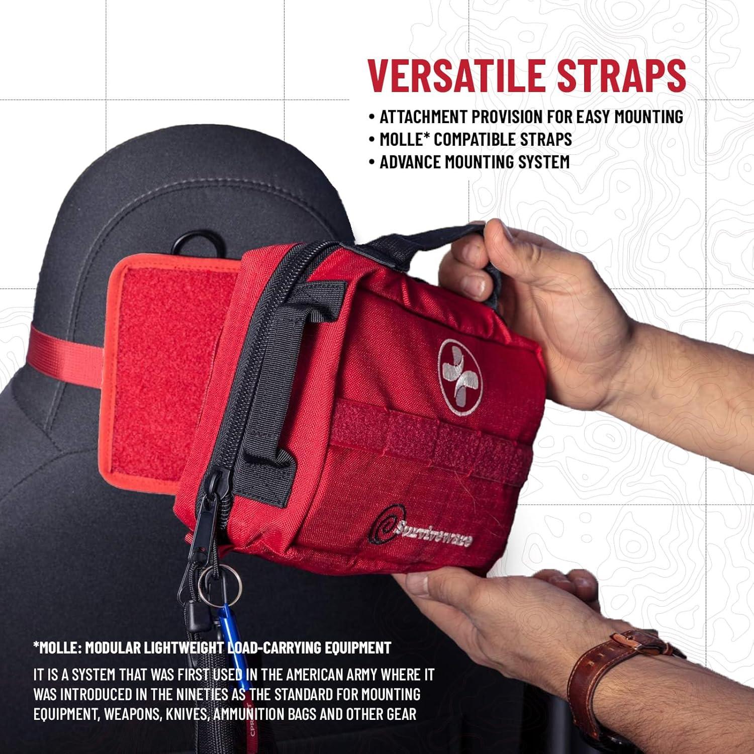 Kit de Primeros Auxilios Surviveware 119 Pcs Camo Resistente