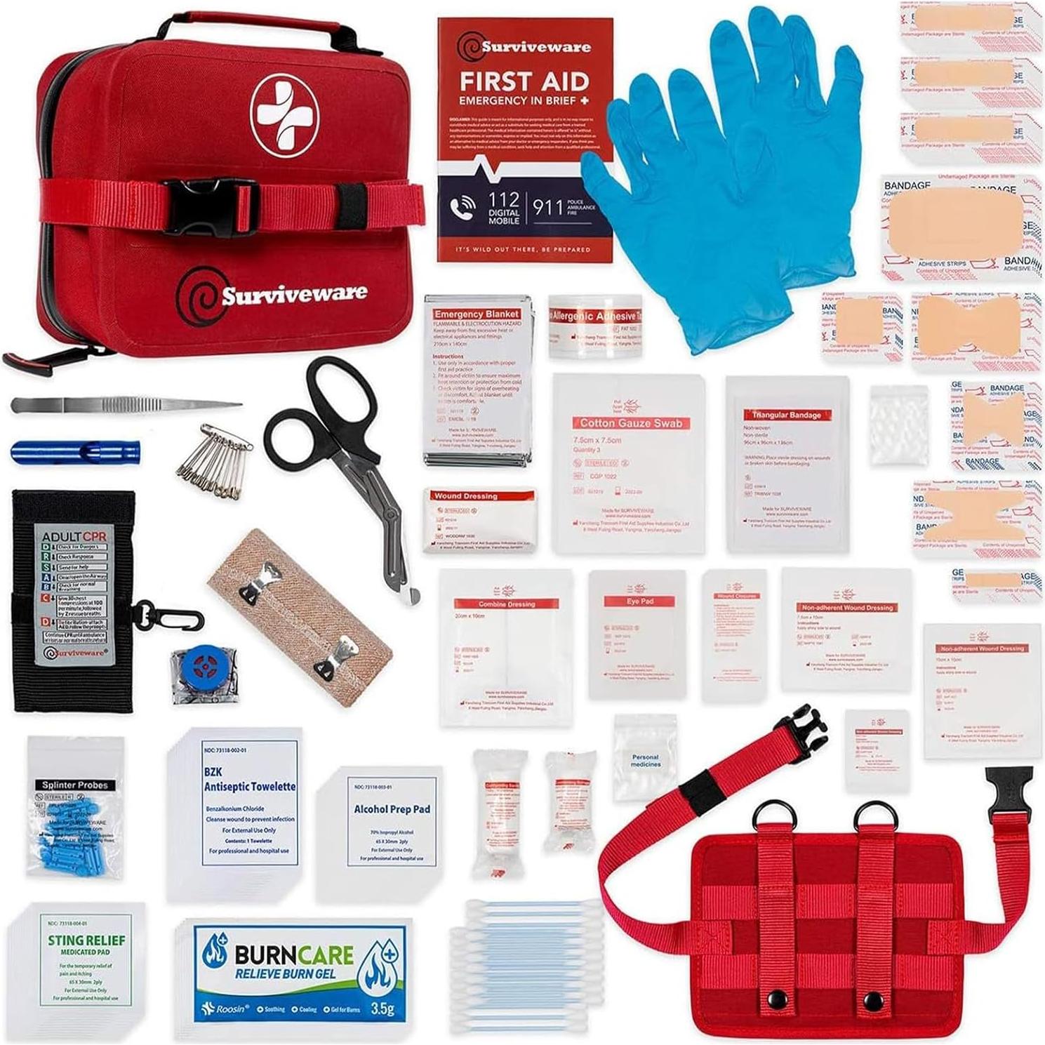 Kit de Primeros Auxilios Impermeable Surviveware - 1.04 kg