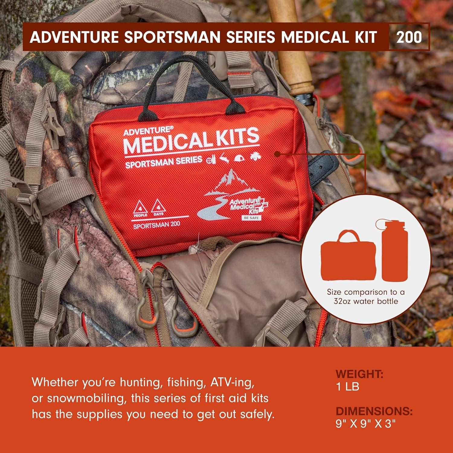 Kit de Primeros Auxilios Adventure Medical Kits Sportsman 200 - Para 4 Personas